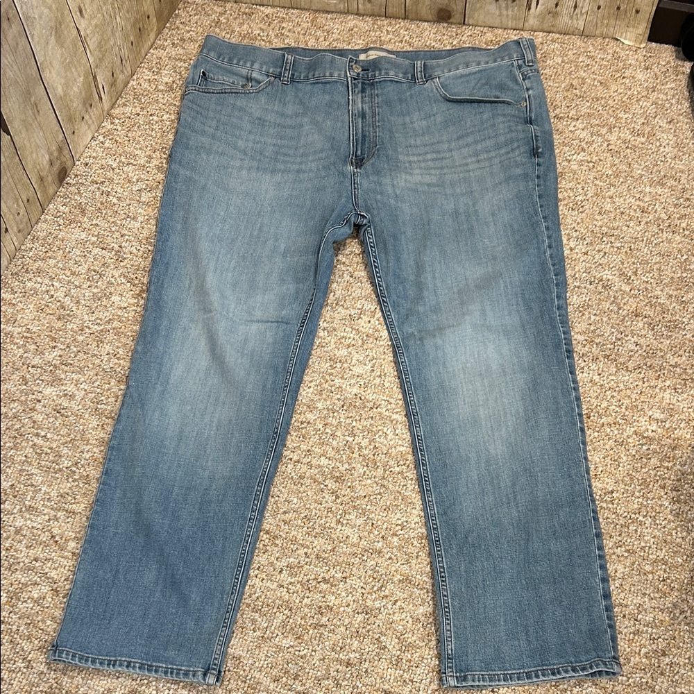 Men's Calvin Klein Light Blue Relaxed Straight  Jeans 46 Waist